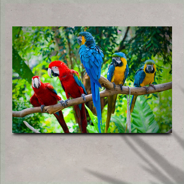 Parrot Wall Art - Canvas Prints, Wall Decor & Signs | Tailored Canvases ...