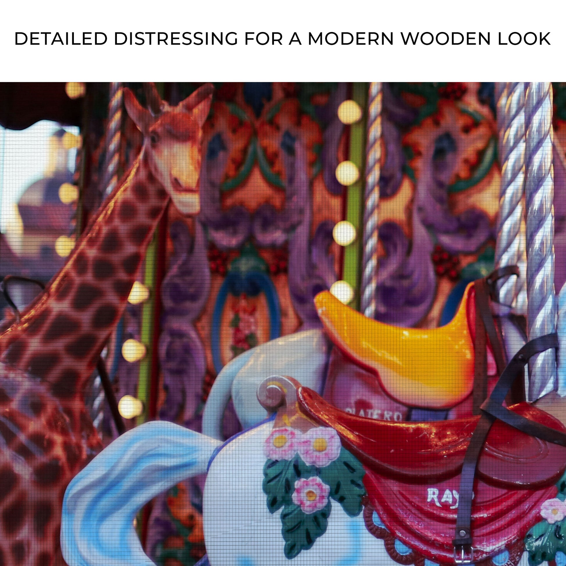 Decor Elements Amusement Parks Carousel Canvas Wall Art Zoom - Image by Tailored Canvases