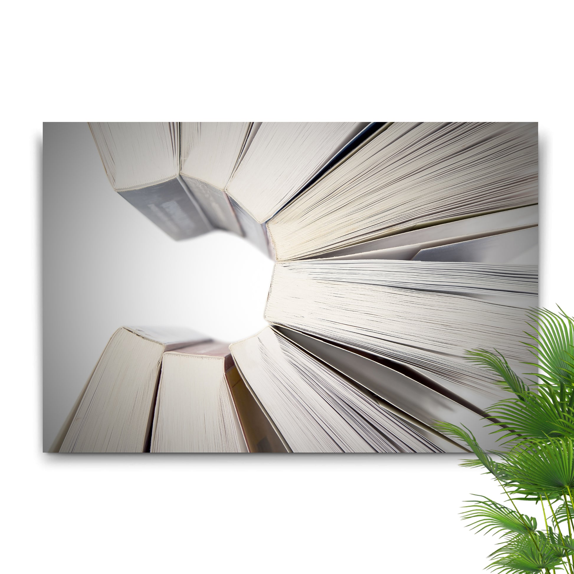 Decor Elements Books Burst Canvas Wall Art Style 1 - Image by Tailored Canvases