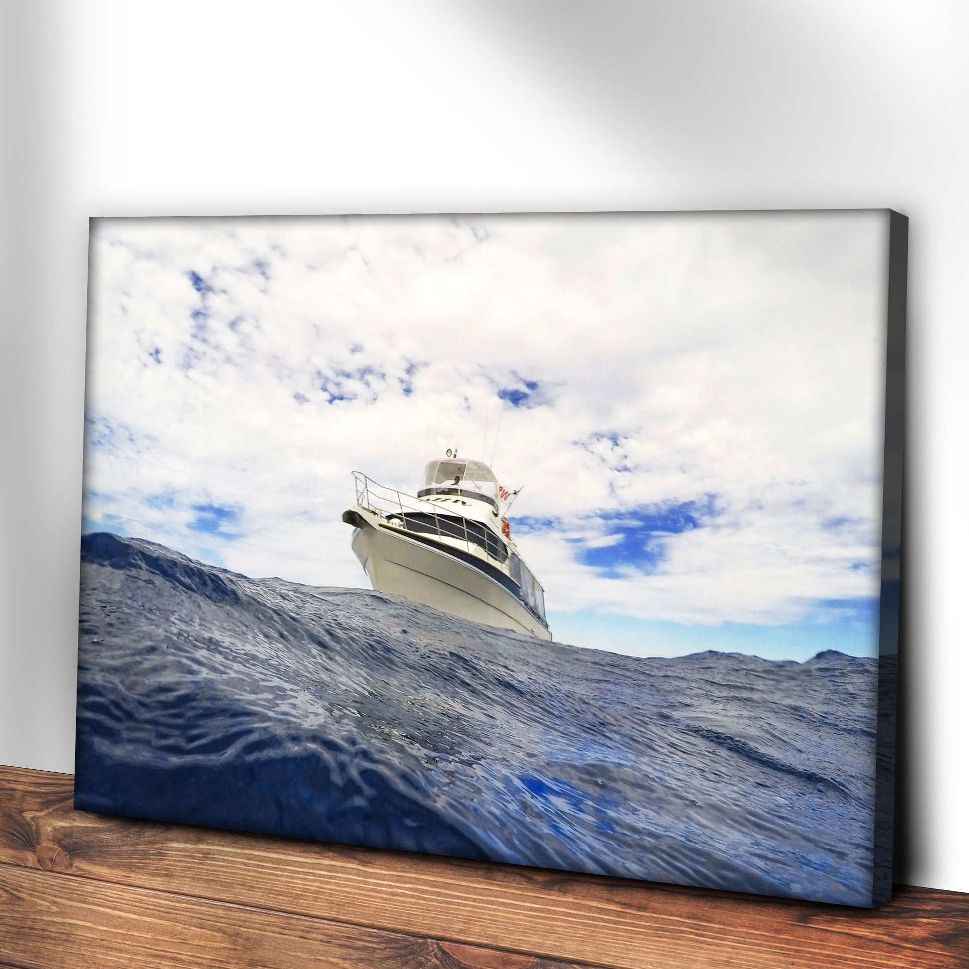 Boat Yacht Canvas Wall Art Style 2 - Image by Tailored Canvases