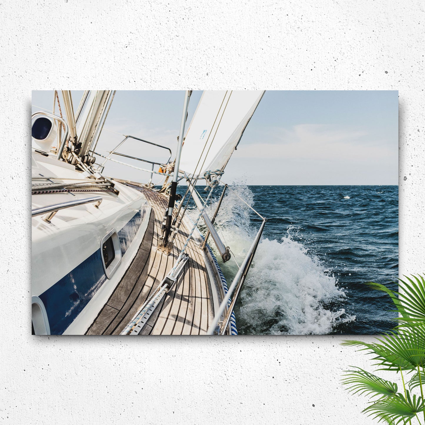 Boat Yacht Adventure Canvas Wall Art Style 1 - Image by Tailored Canvases