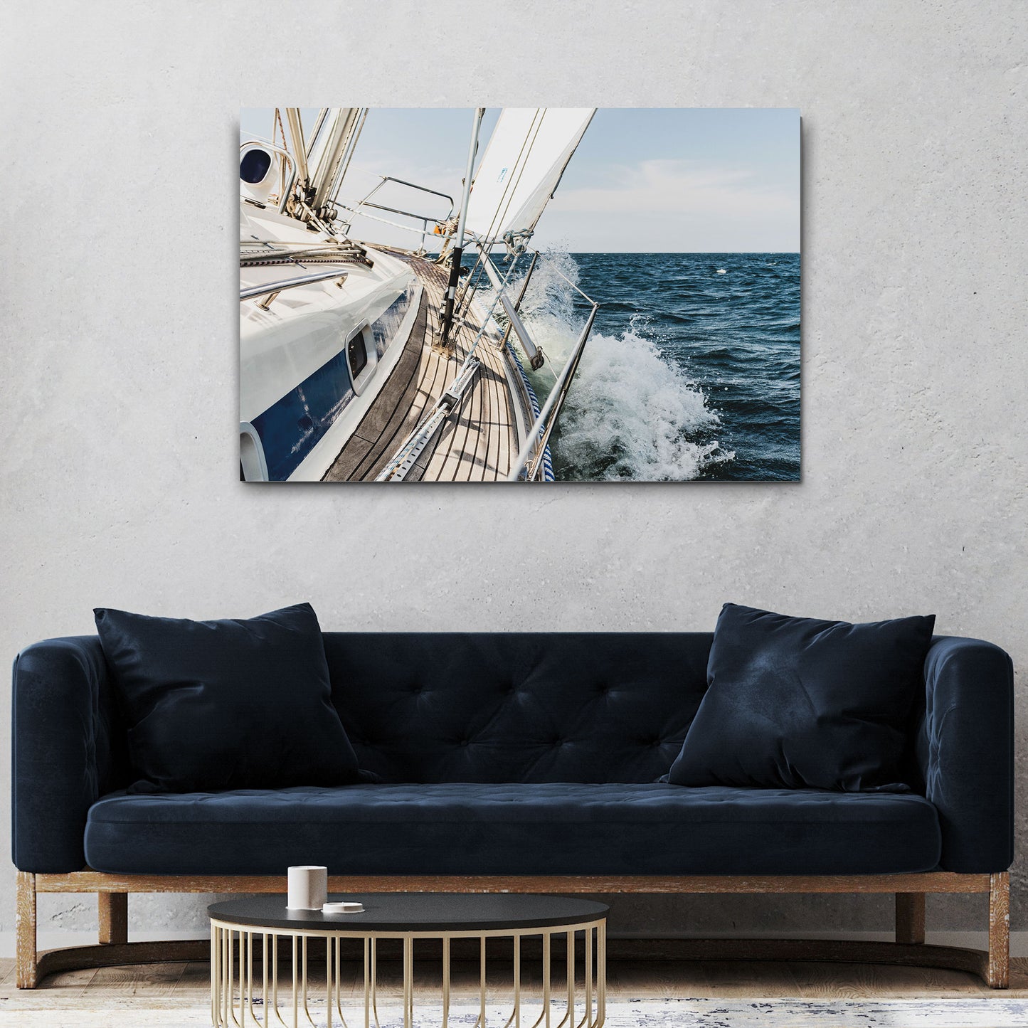 Boat Yacht Adventure Canvas Wall Art - Image by Tailored Canvases