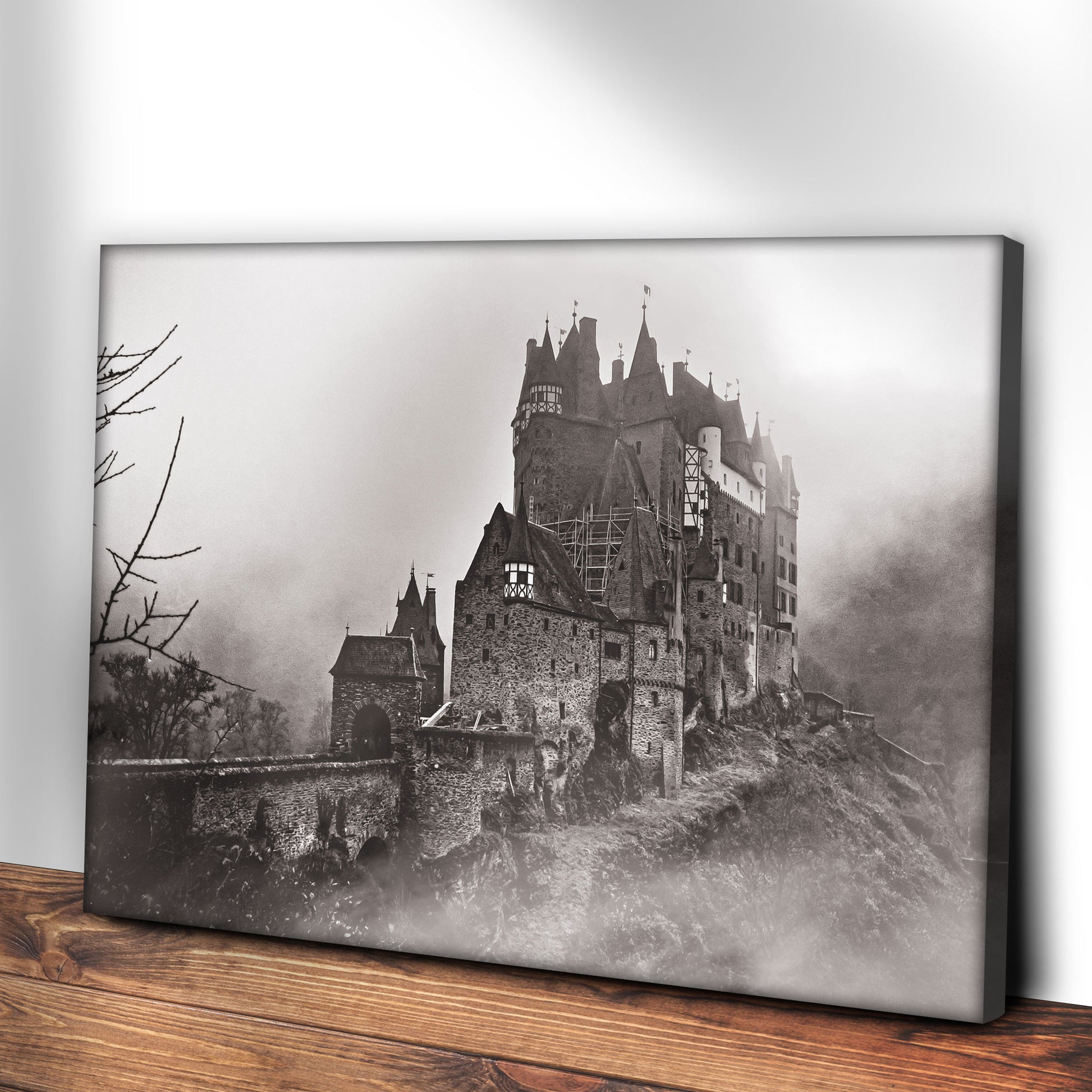 Castle Haunted Canvas Wall Art Style 2 - Image by Tailored Canvases