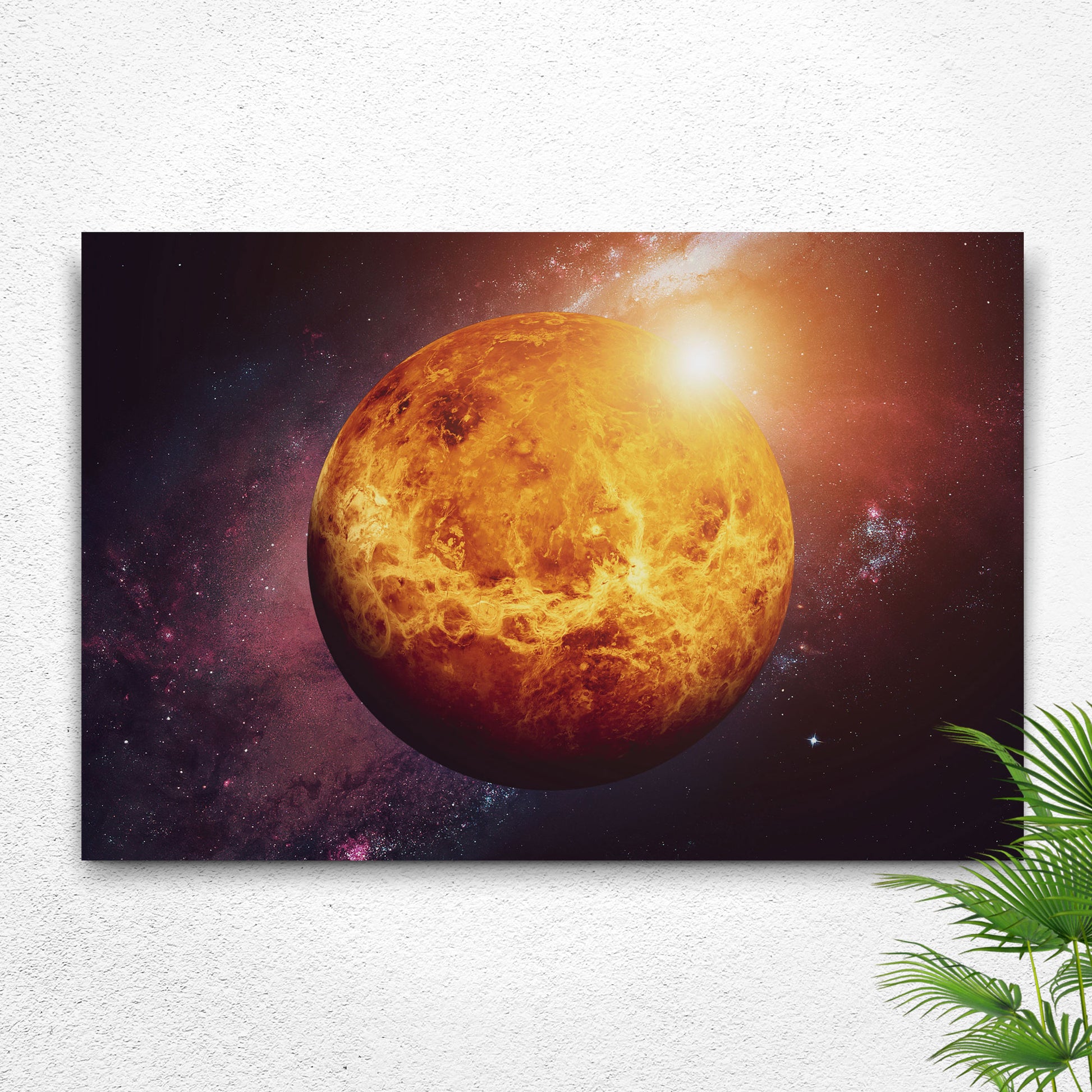 Planet Venus The Morning Star Canvas Wall Art Style 1 - Image by Tailored Canvases