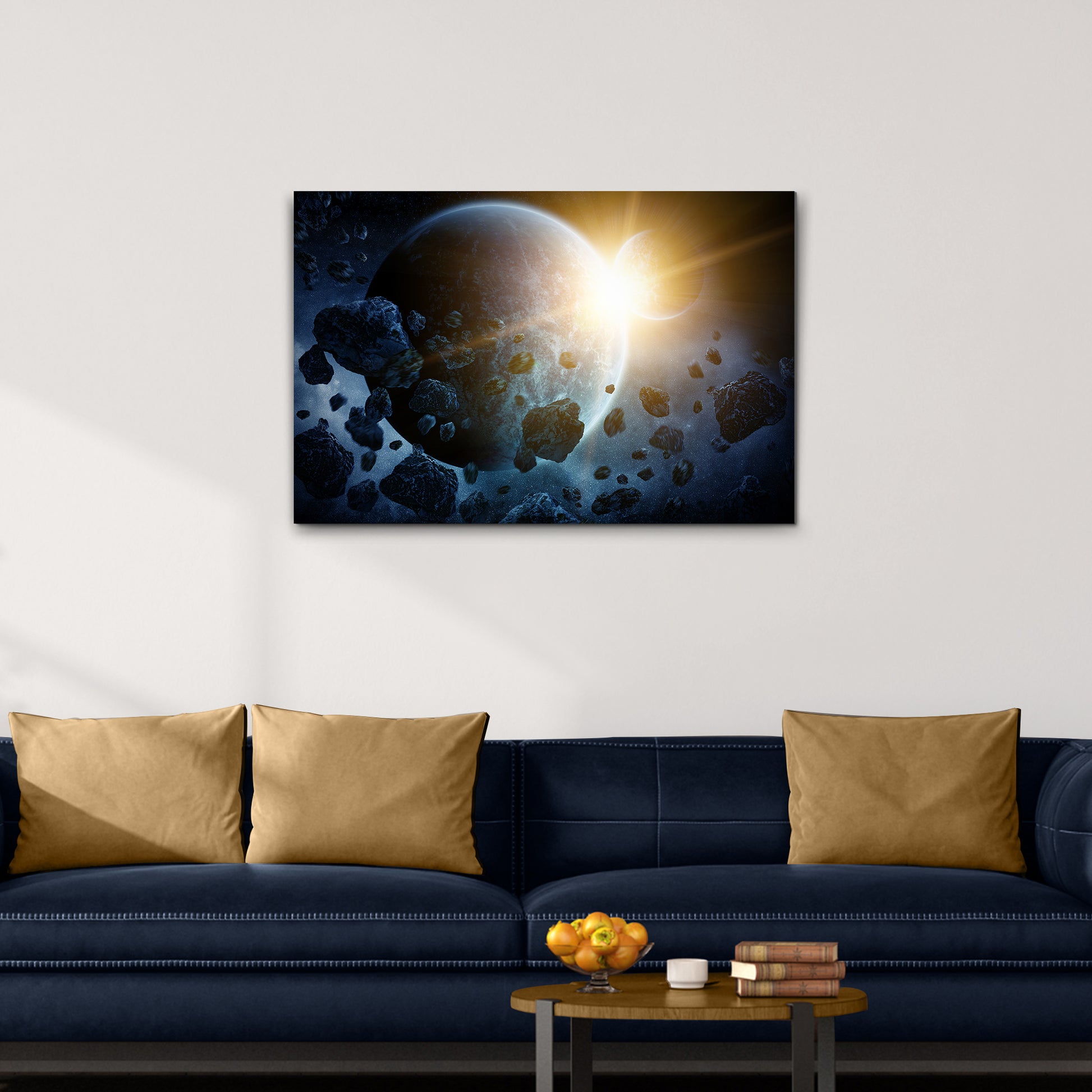 Meteor Storm Canvas Wall Art  - Image by Tailored Canvases