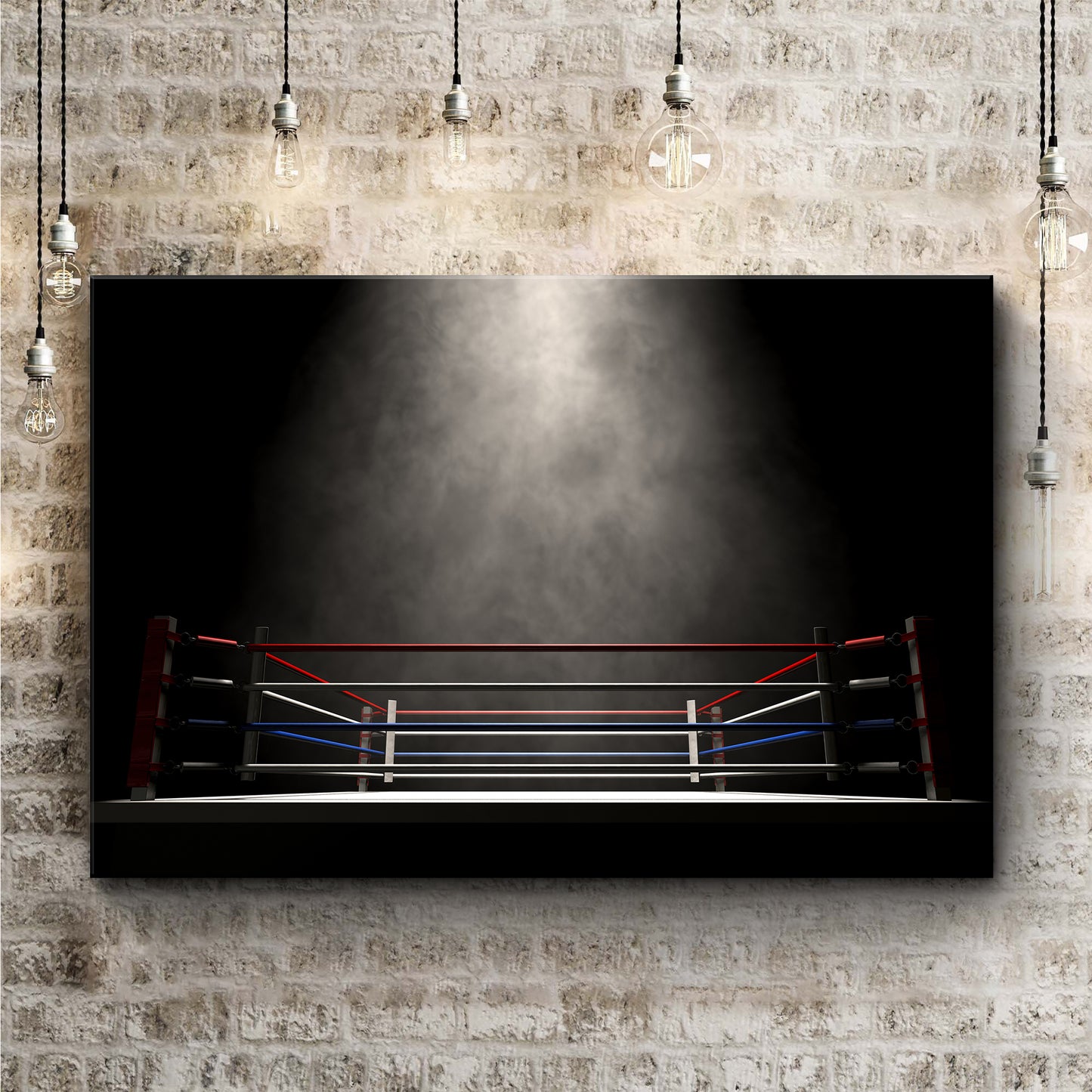 Boxing Ring Canvas Wall Art Style 2 - Image by Tailored Canvases