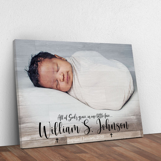 Infant Baptismal Sign - Image by Tailored Canvases