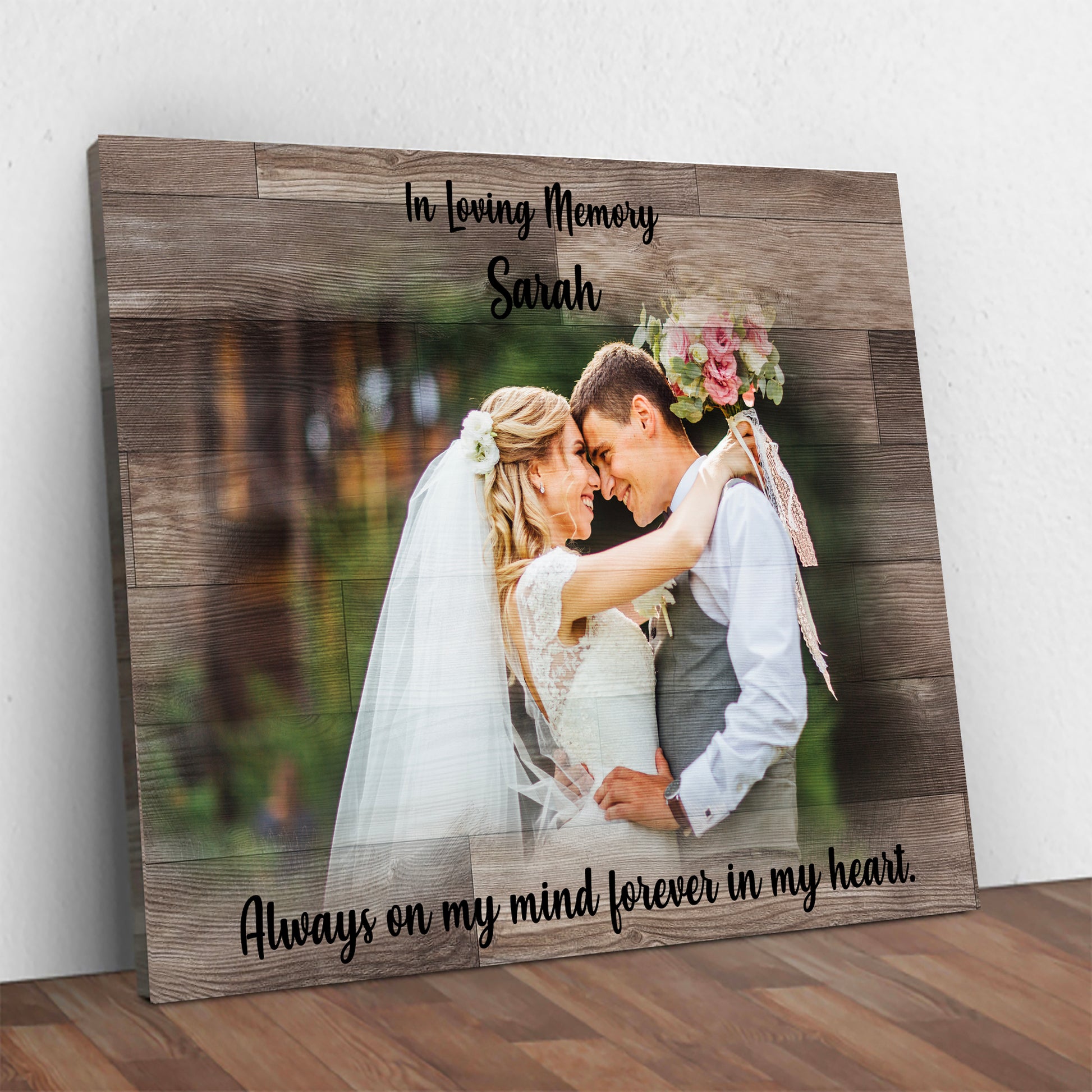 Couple Memorial Sign Style 3 - Image by Tailored Canvases
