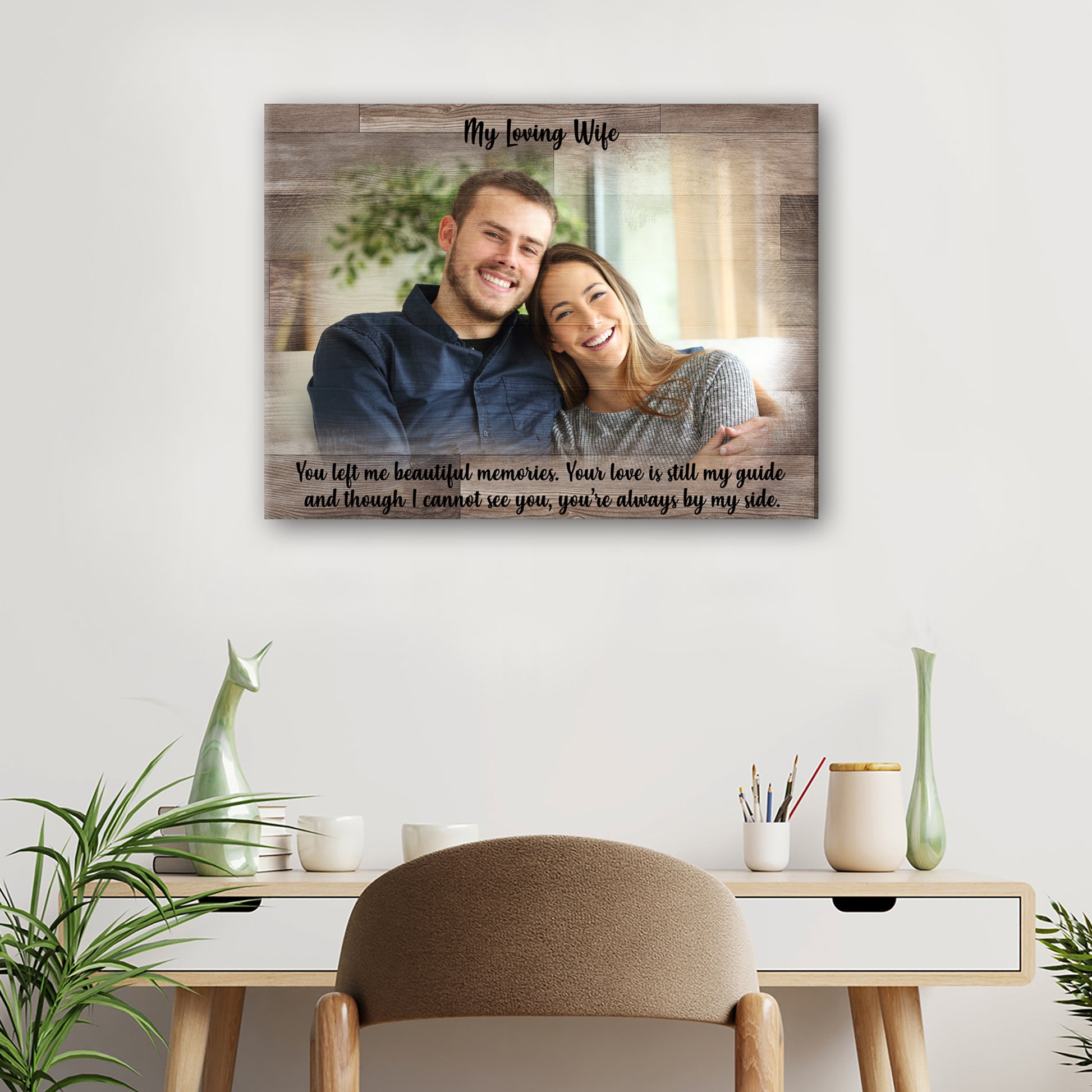 Couple Memorial Sign Style 1 - Image by Tailored Canvases