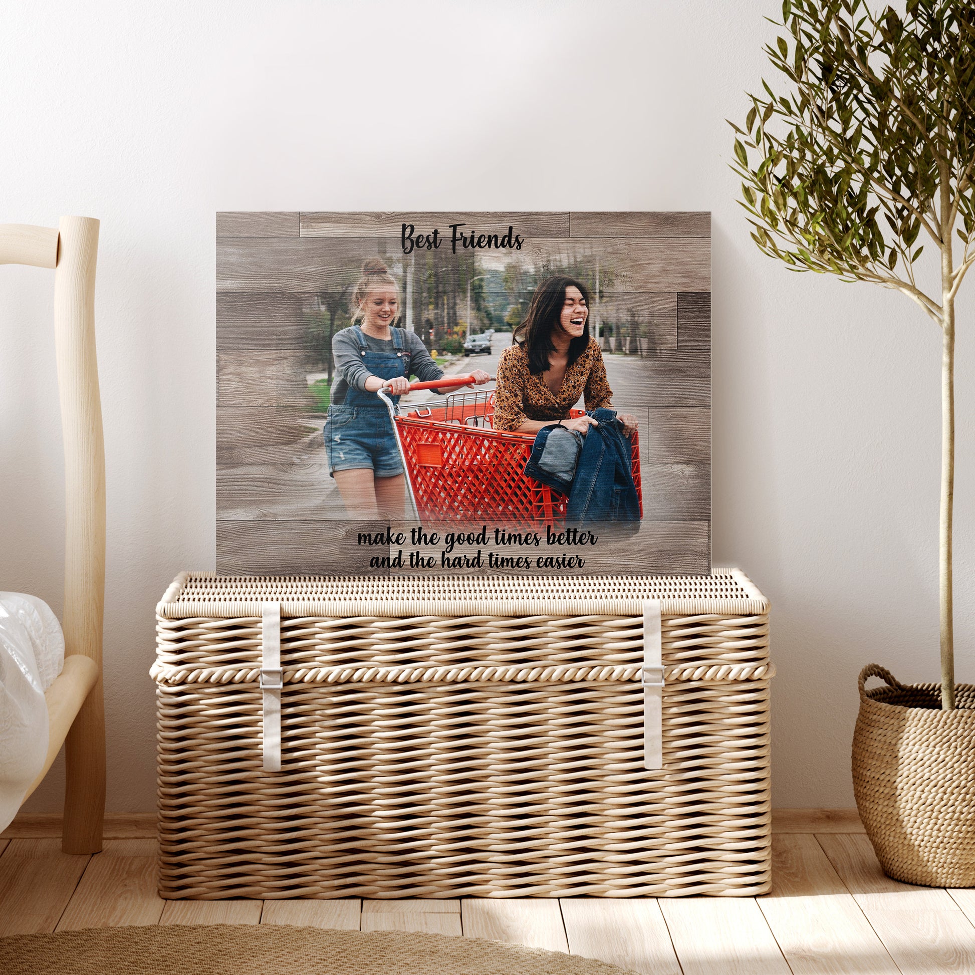 Friends Picture Frame Sign Style 1 - Image by Tailored Canvases