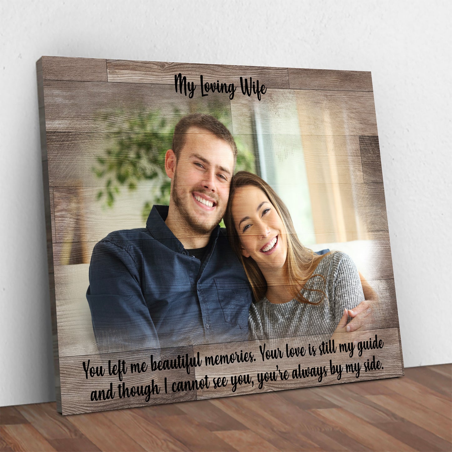 Couple Memorial Sign - Image by Tailored Canvases