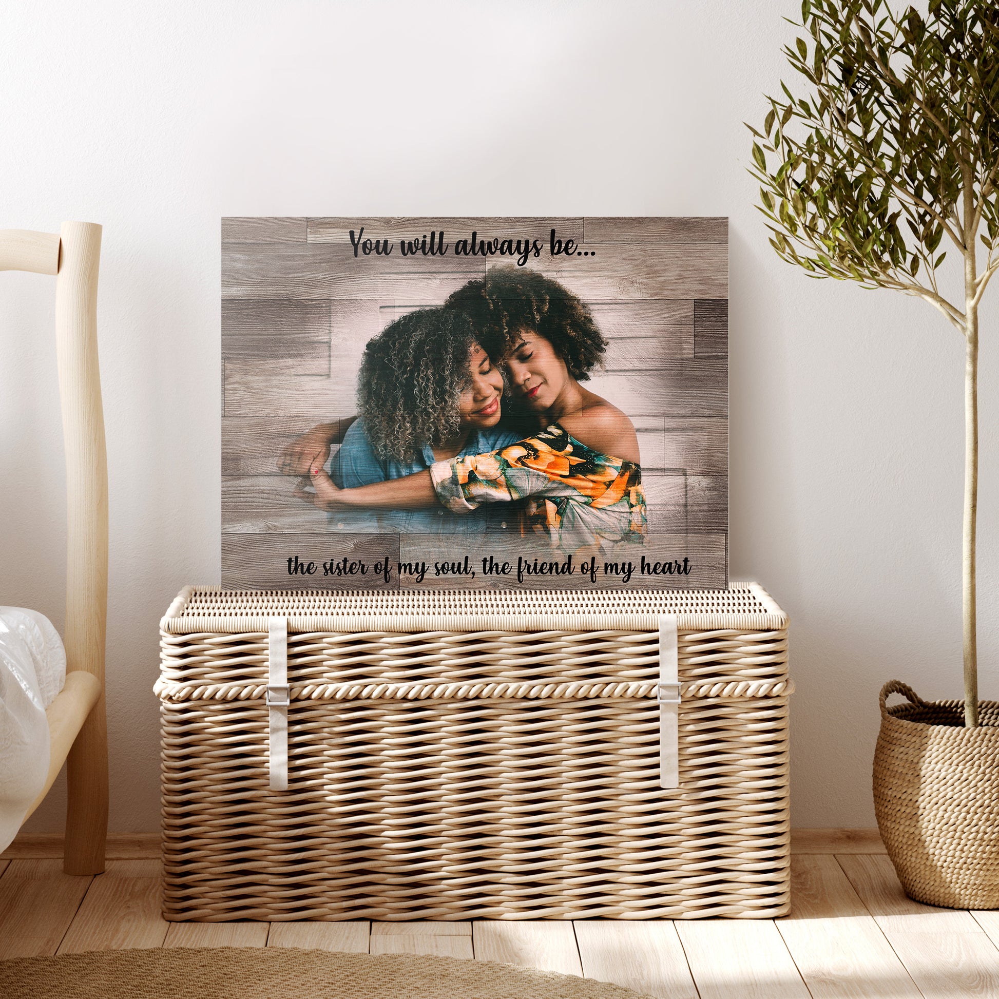 Friends Picture Frame Sign Style 2 - Image by Tailored Canvases