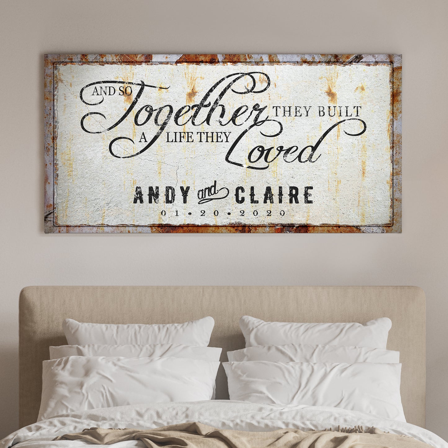 Together Sign II - Image by Tailored Canvases
