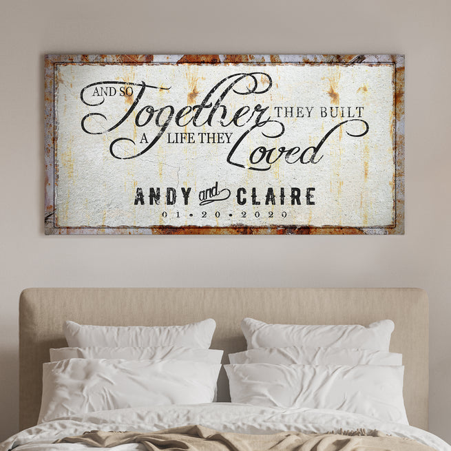 Together Sign II | Customizable Canvas by Tailored Canvases