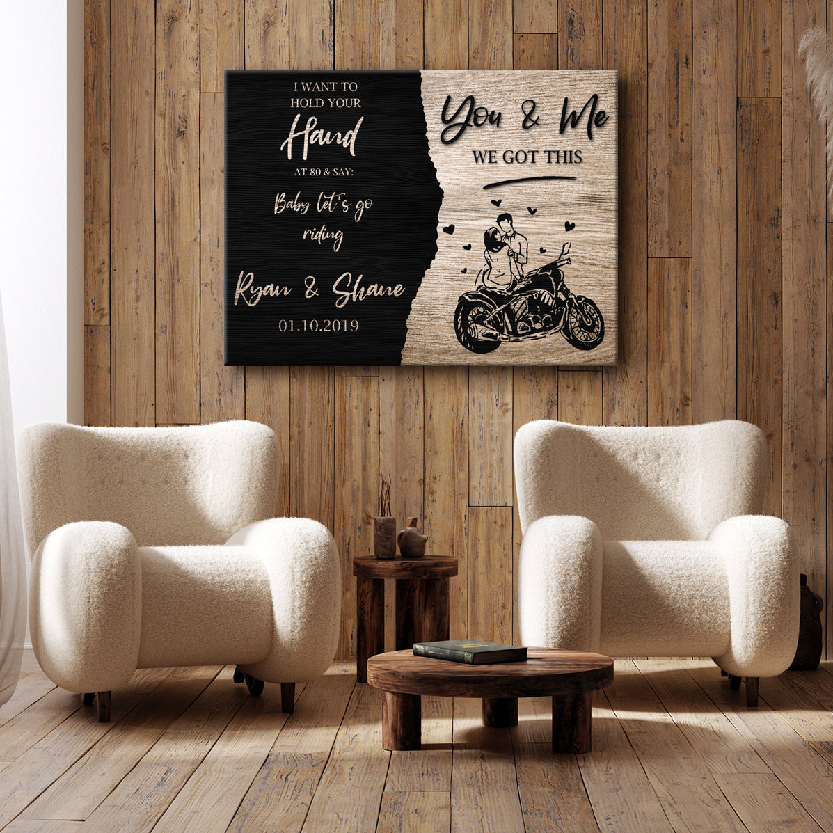 We Got This Bikers Couple Style 3 - Image by Tailored Canvases