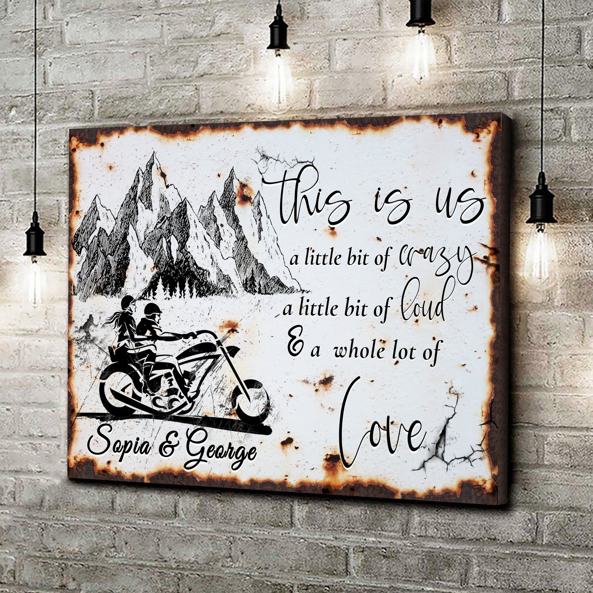 This Is Us Sign II Style 2 - Image by Tailored Canvases