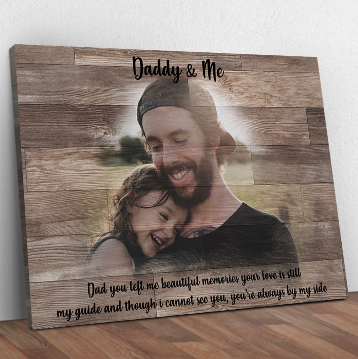 A Father's Memory Sign - Image by Tailored Canvases