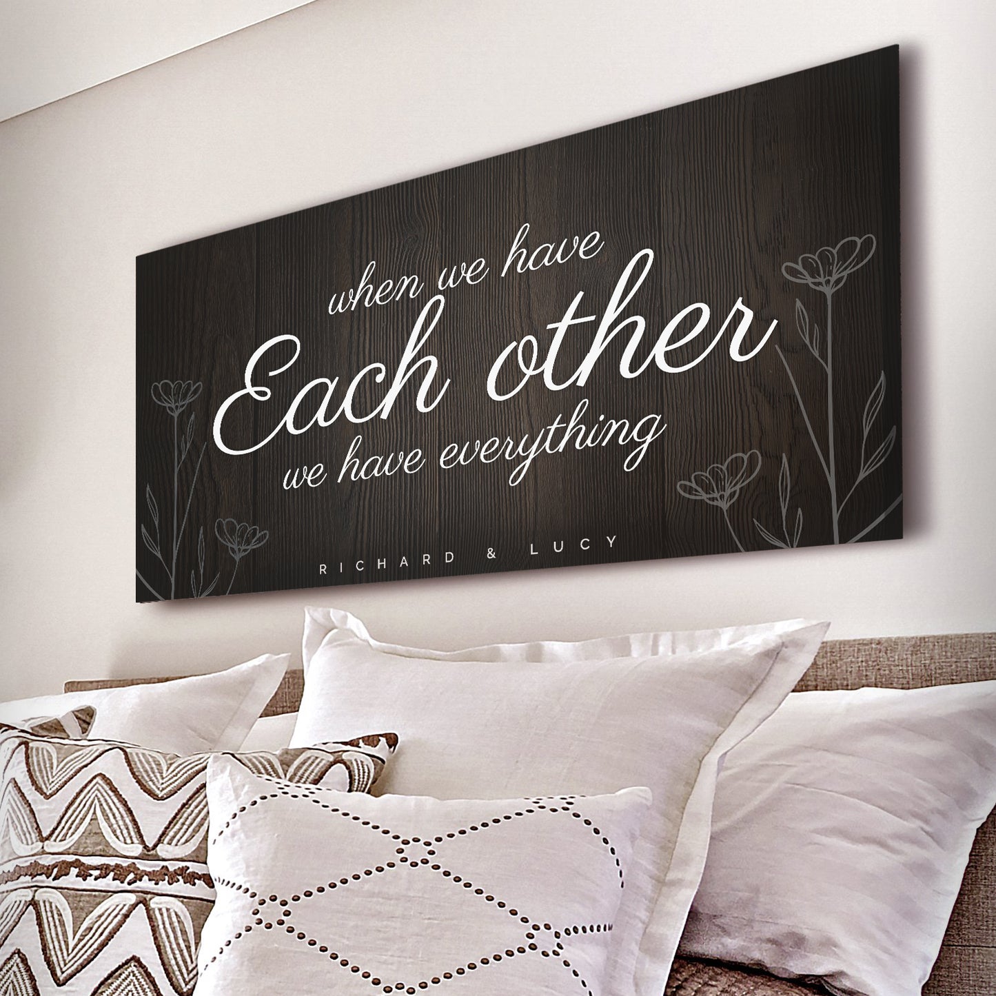 Each Other Sign - Image by Tailored Canvases