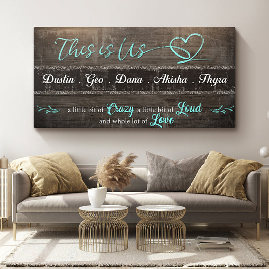 This is Us Sign - Image by Tailored Canvases