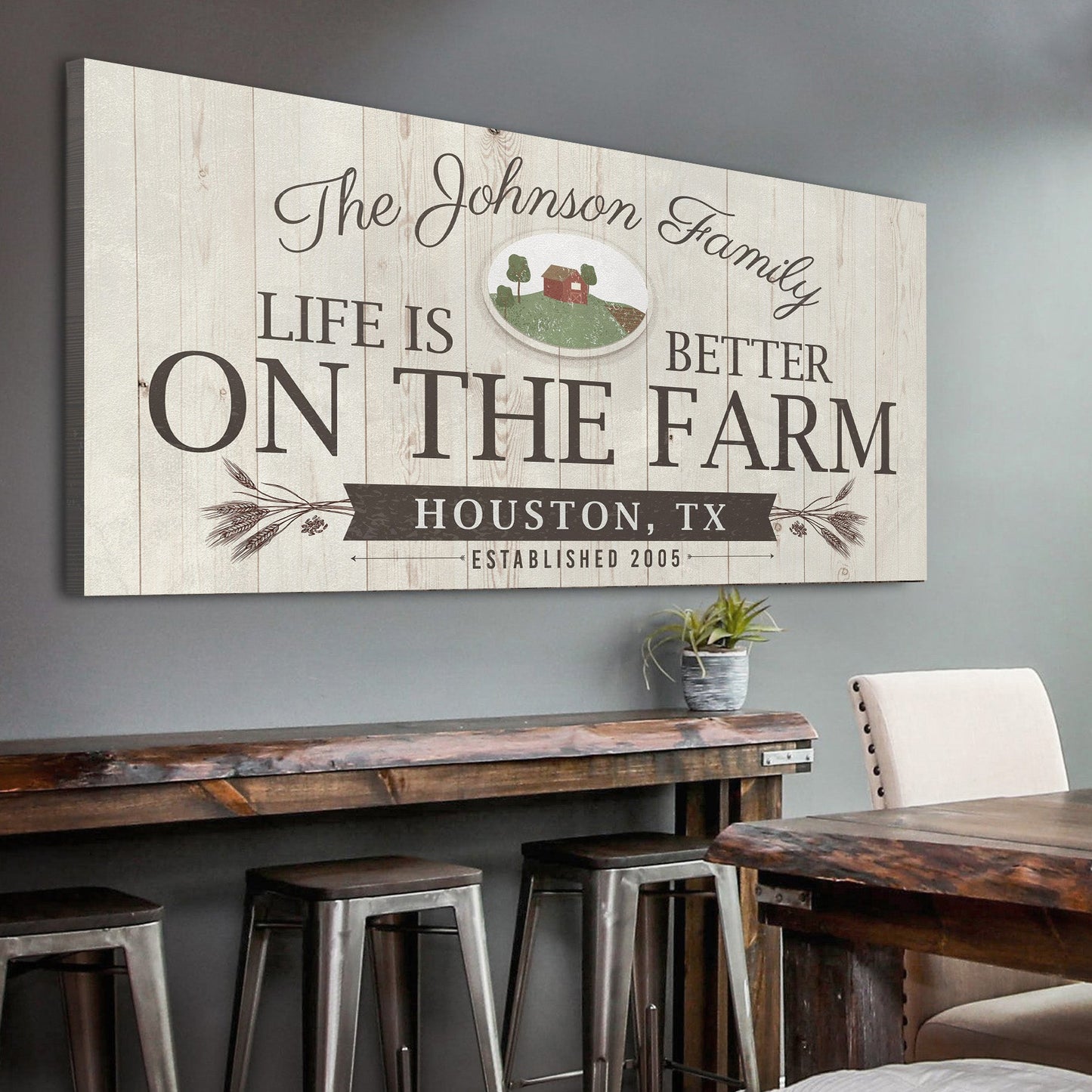 Life Is Better On The Farm Sign