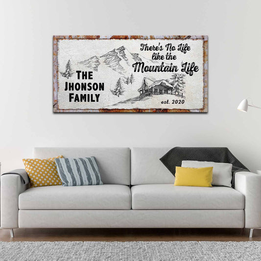 Family Mountain Life Style 3 - Image by Tailored Canvases