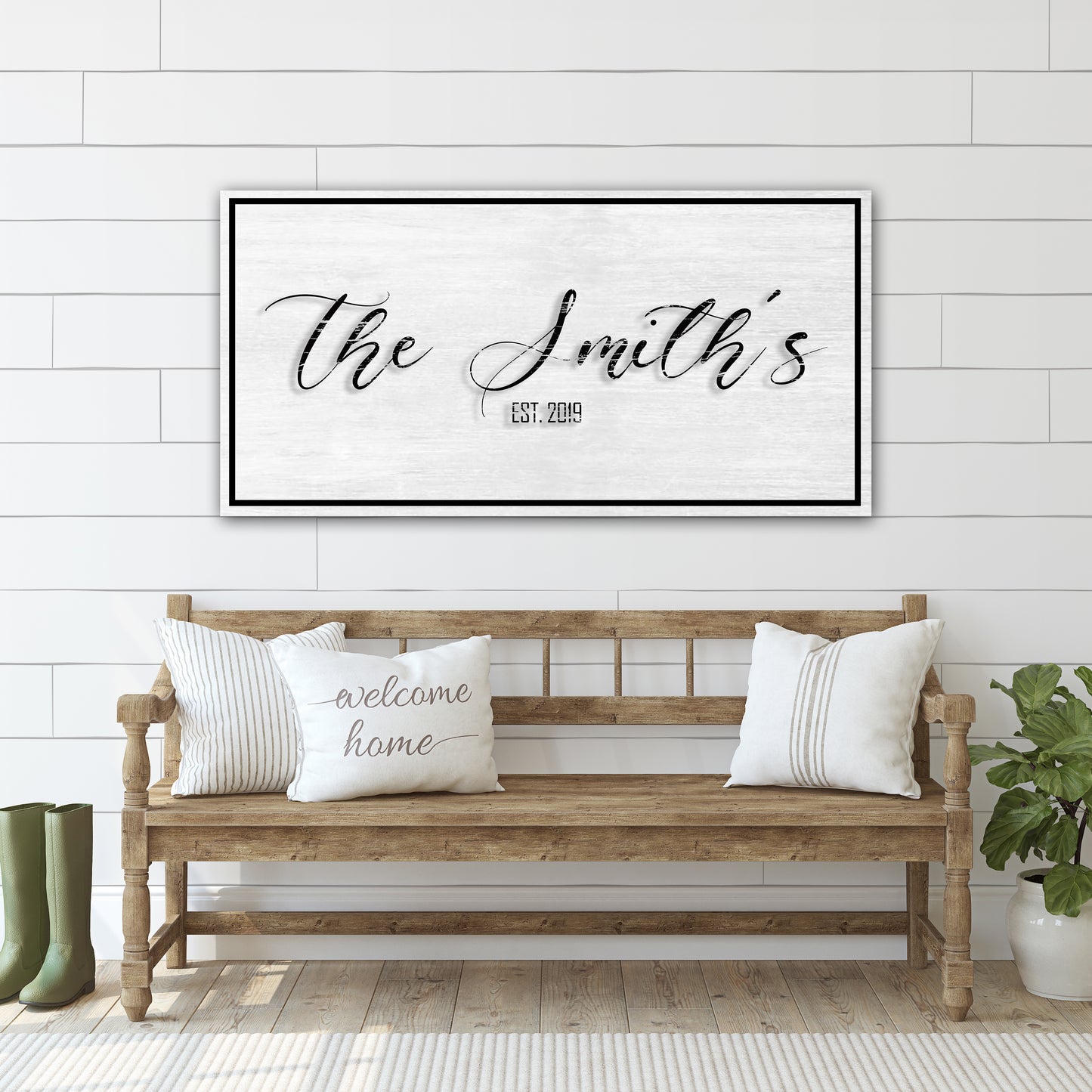 Family Sign XIV Sign - Image by Tailored Canvases