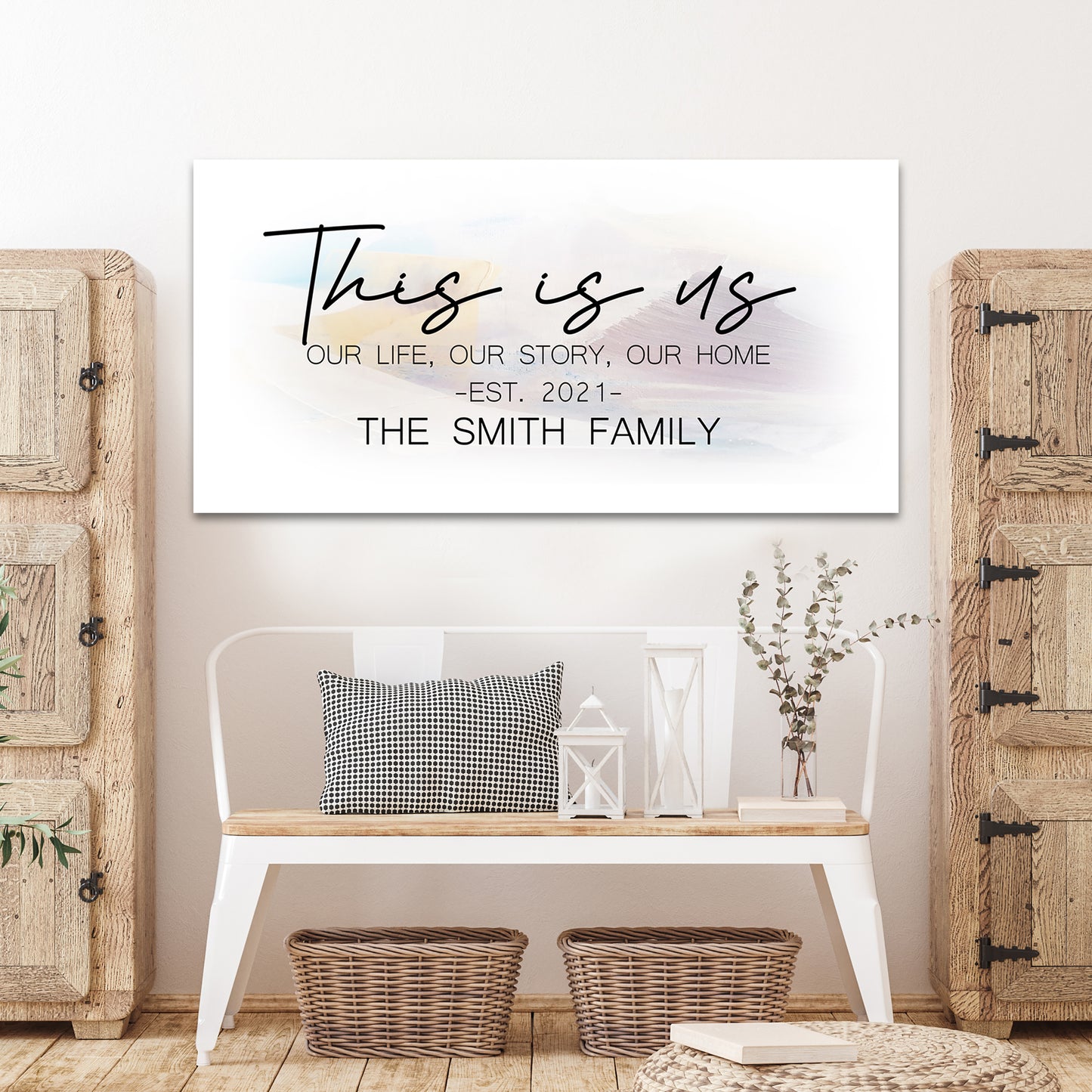 This Is Us Our life Our Story Sign - Image by Tailored Canvases