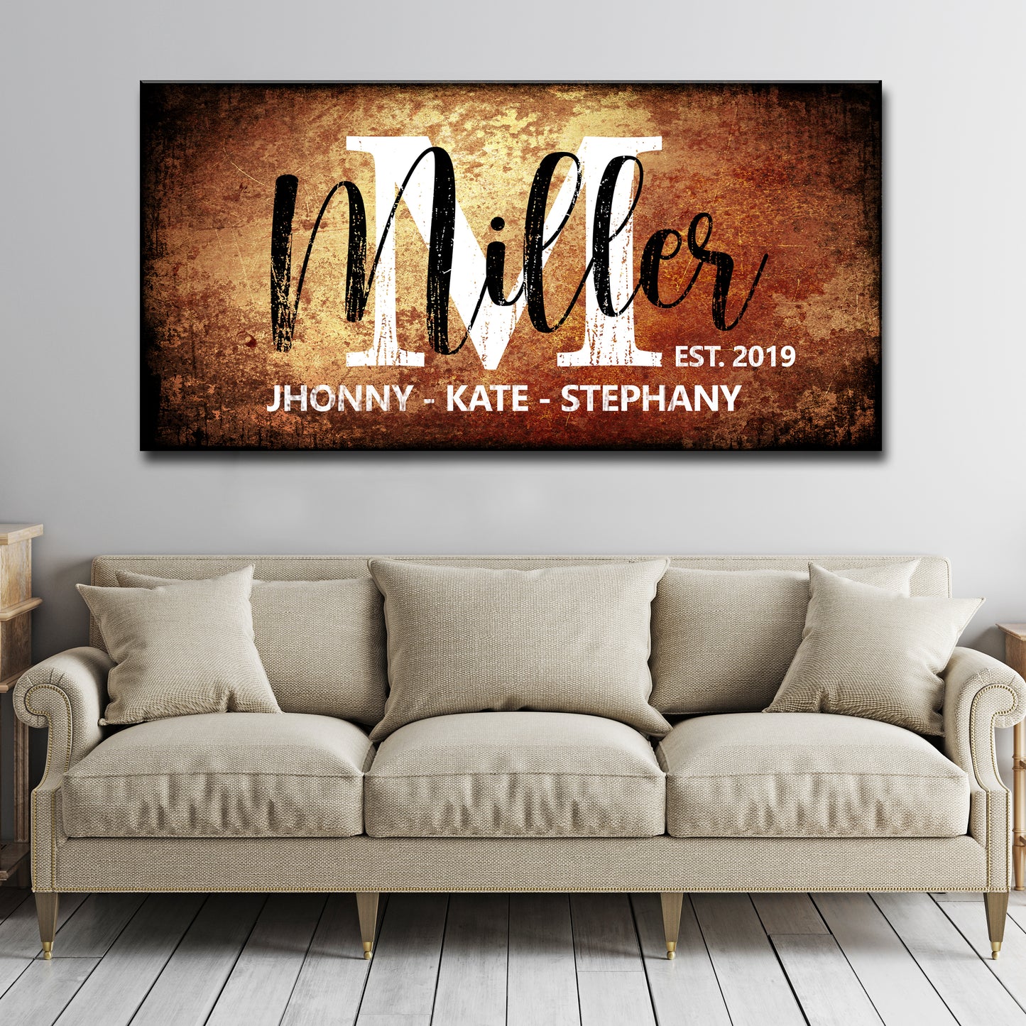 Family Sign V - Image by Tailored Canvases