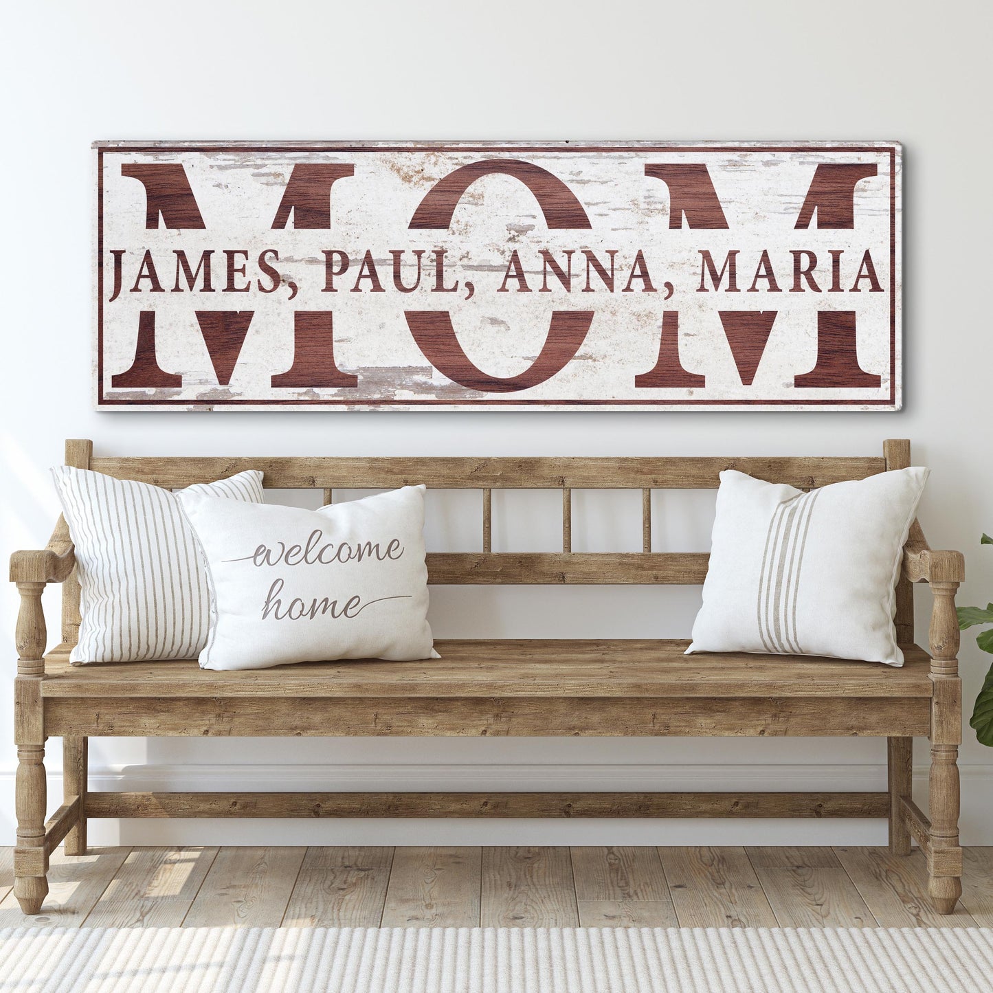 Mom Name Sign - Image by Tailored Canvases