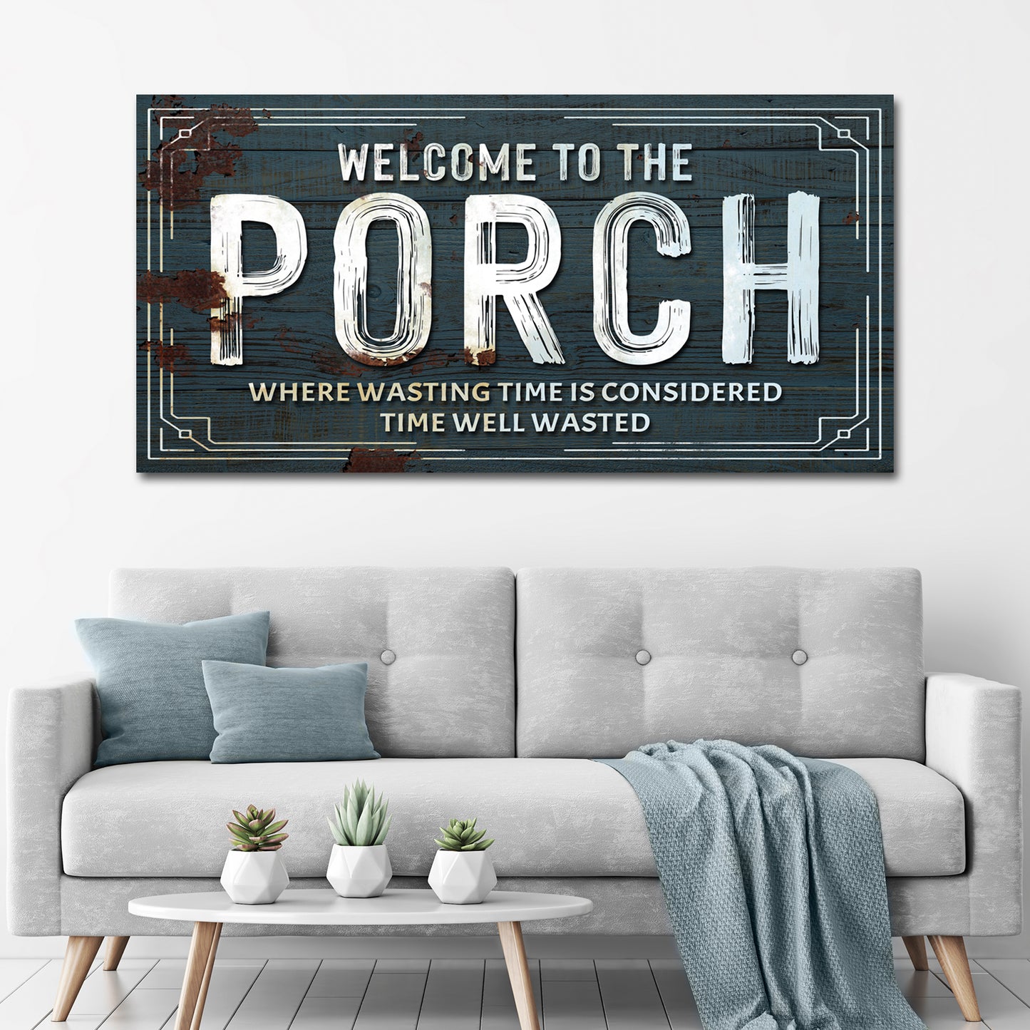 Welcome To The Porch Sign - Image by Tailored Canvases