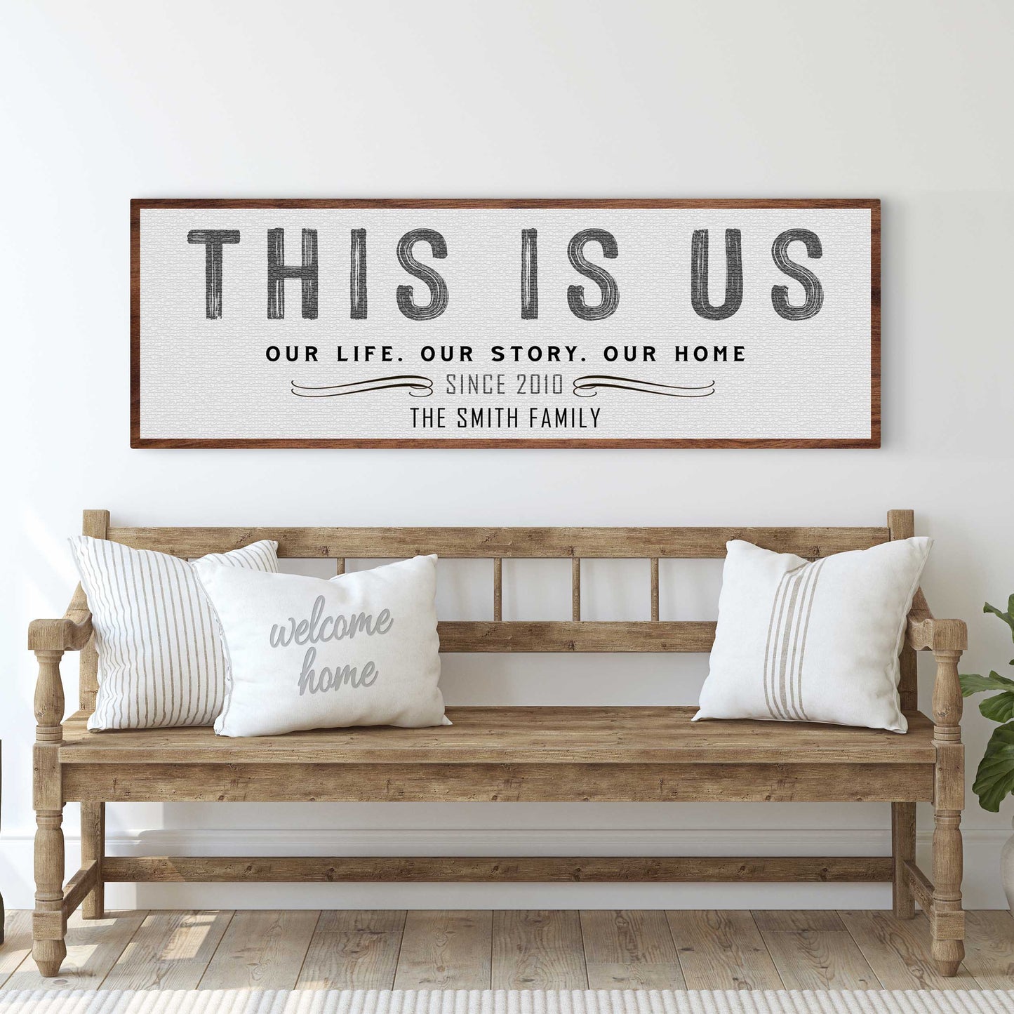 This Is Us Sign IV Style 1 - Image by Tailored Canvases