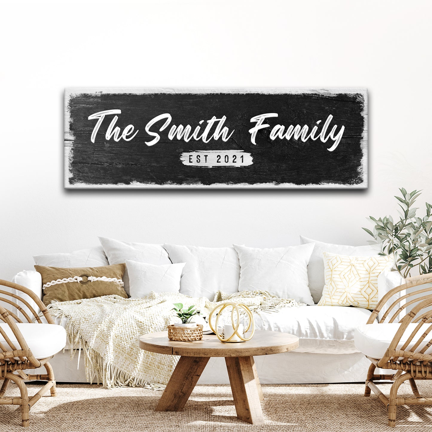 Family Wood Sign II - Image by Tailored Canvases
