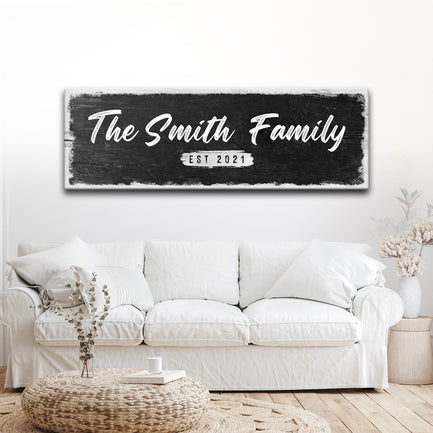 Family Wood Sign II - Image by Tailored Canvases