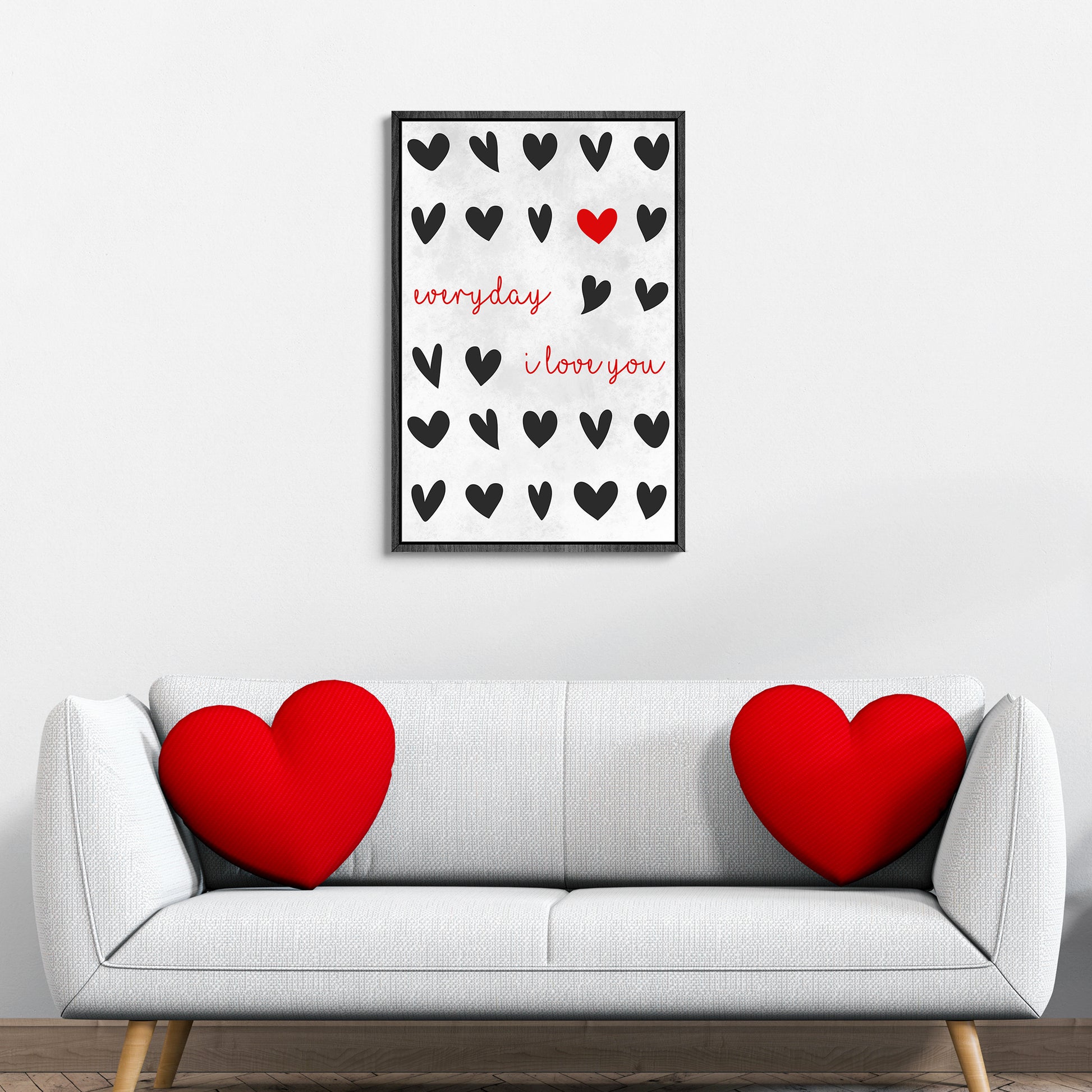 Valentine Everyday I Love You Sign - Image by Tailored Canvases