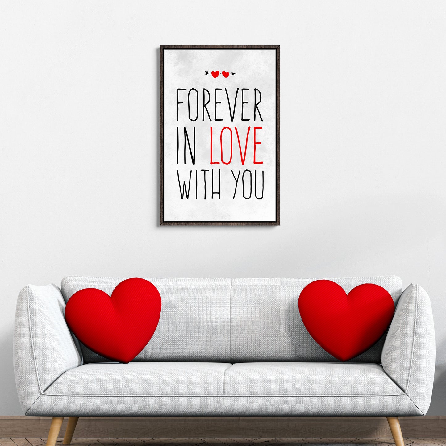 Valentine Forever Inlove Sign - Image by Tailored Canvases
