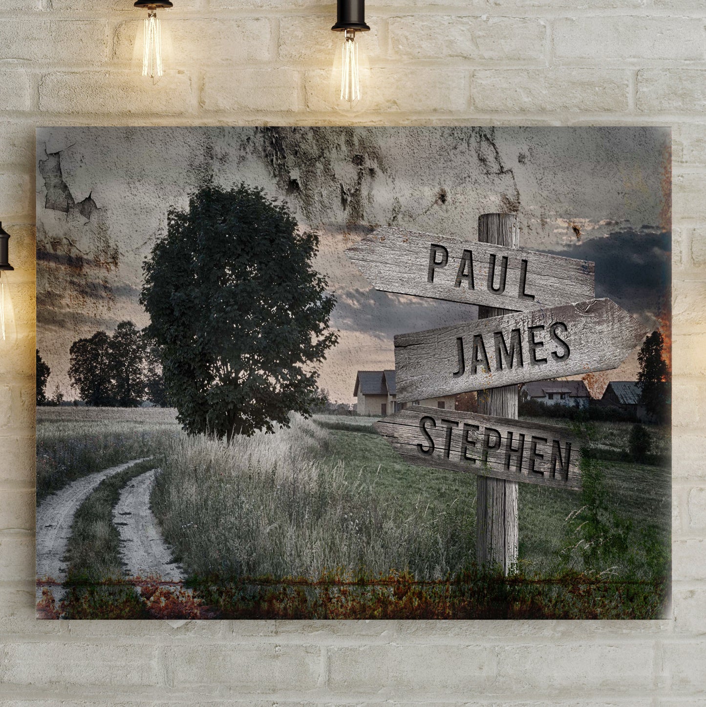 Farmhouse Name Sign - Image by Tailored Canvases