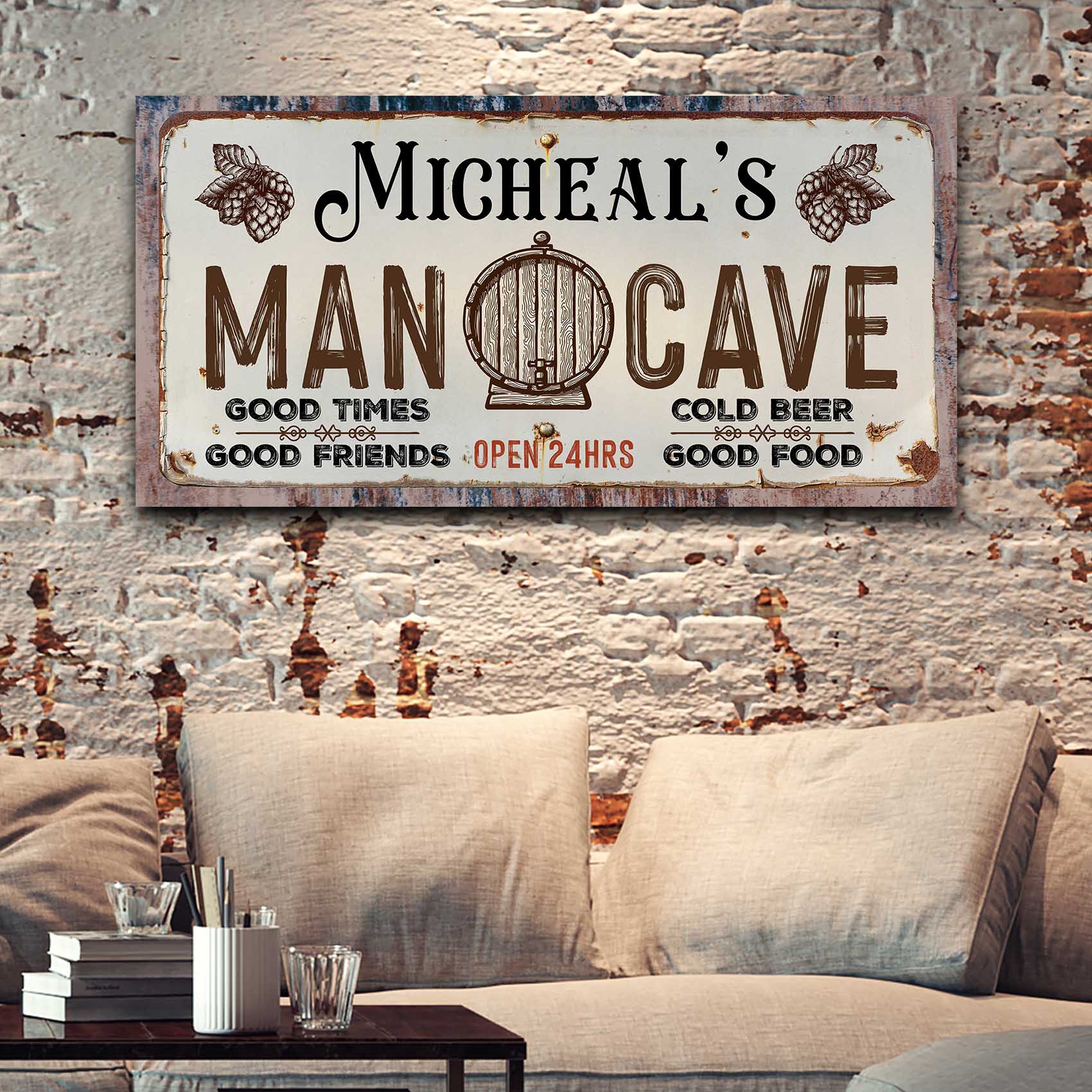 Man Cave Style 3 - Image by Tailored Canvases
