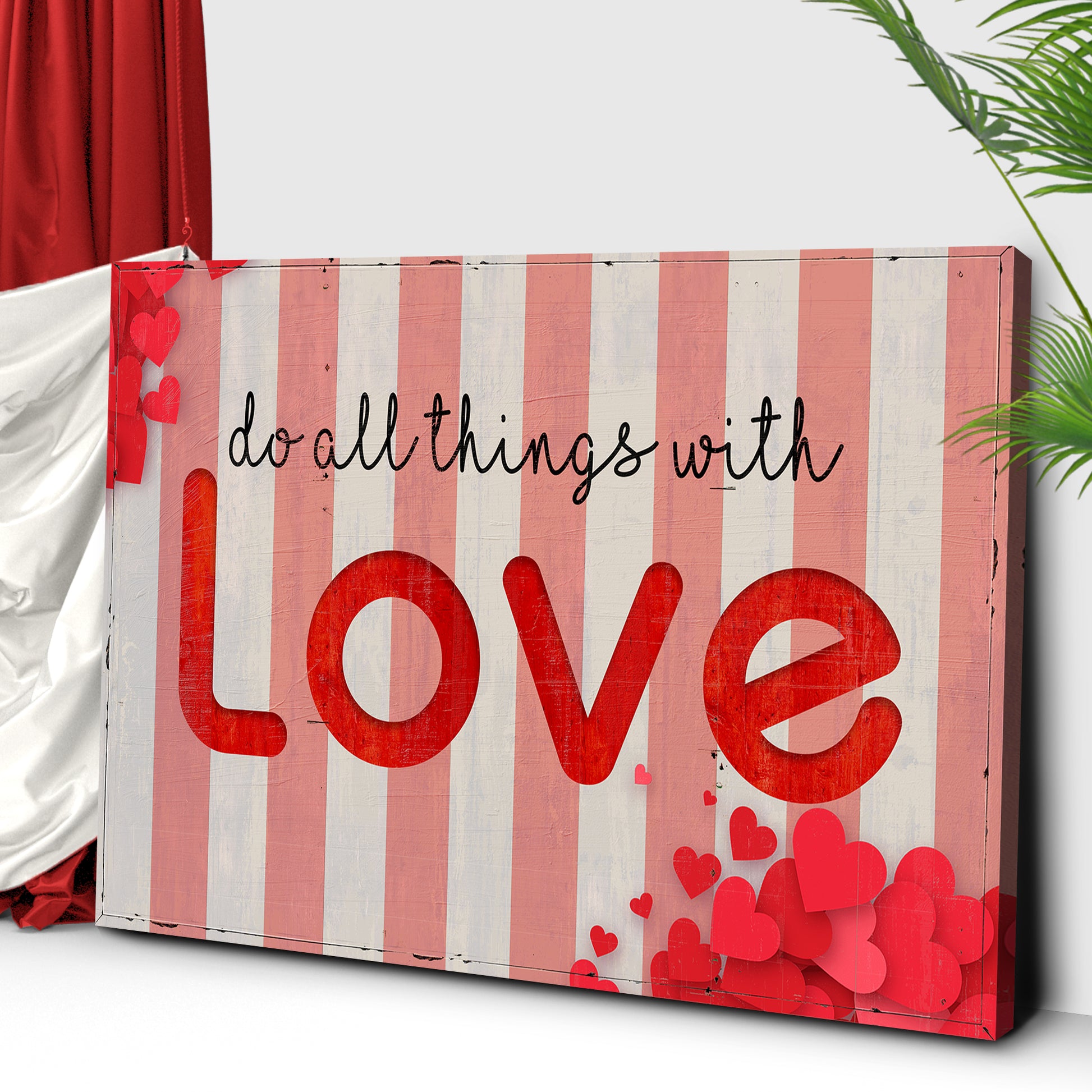 Valentines Day Sign V Style 2 - Image by Tailored Canvases