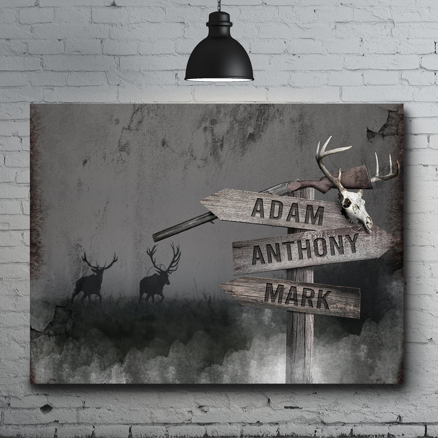 Hunting Season Name Style 4 - Image by Tailored Canvases