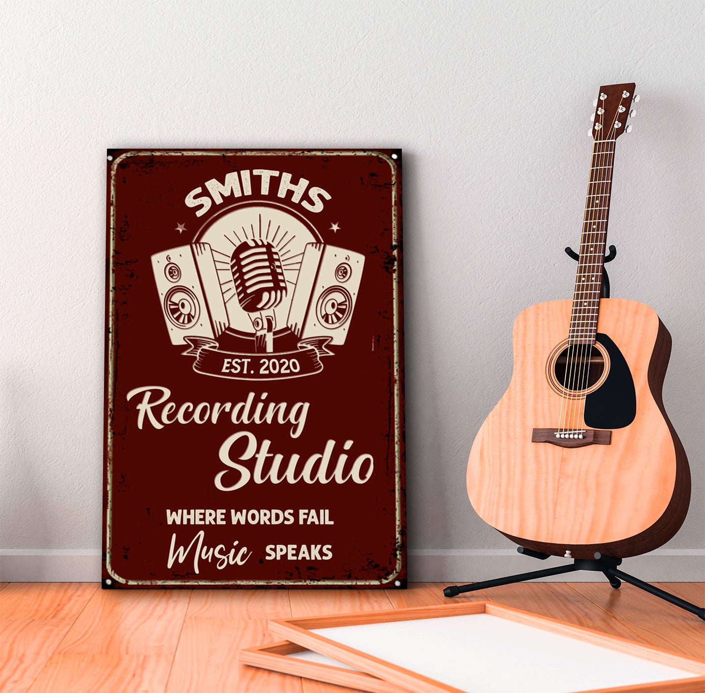Recording Studio Style 2 - Image by Tailored Canvases