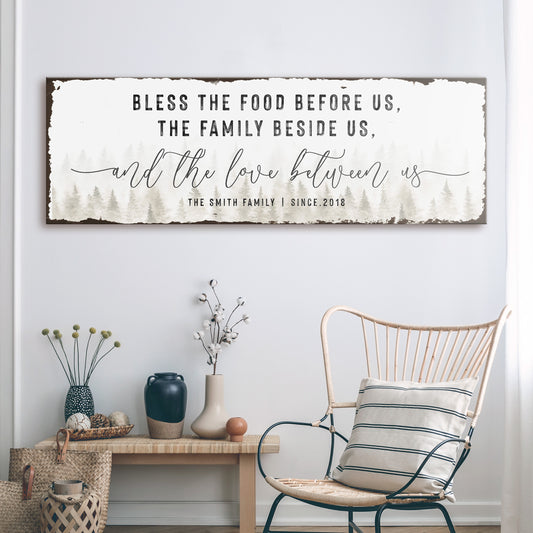 Family Sign XIII Sign Style 2 - Image by Tailored Canvases