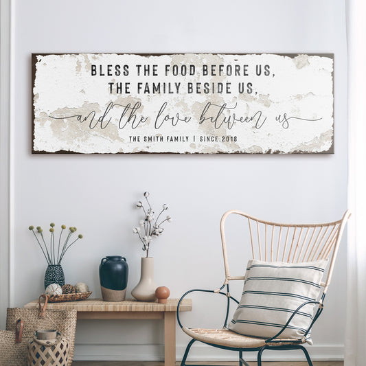 Family Sign XIII Sign Style 3 - Image by Tailored Canvases