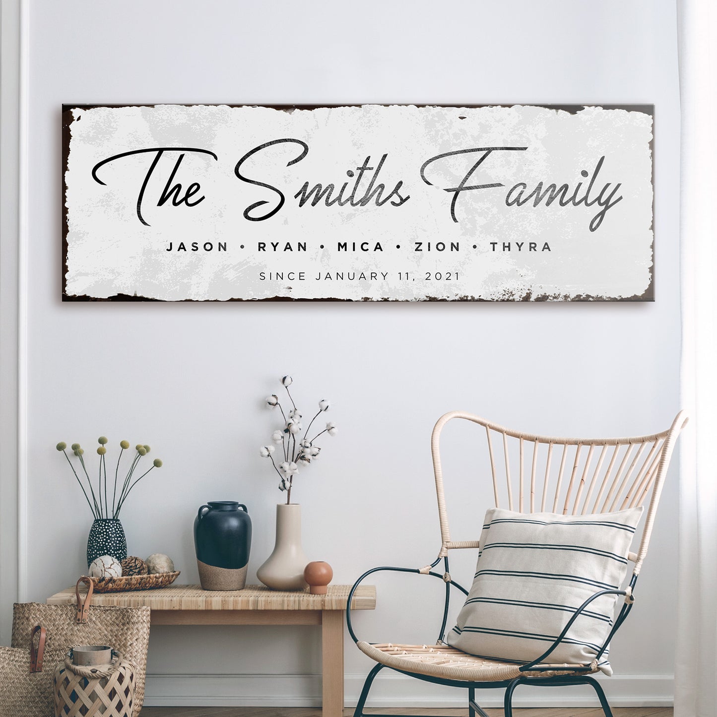 Family Sign VII - Image by Tailored Canvases
