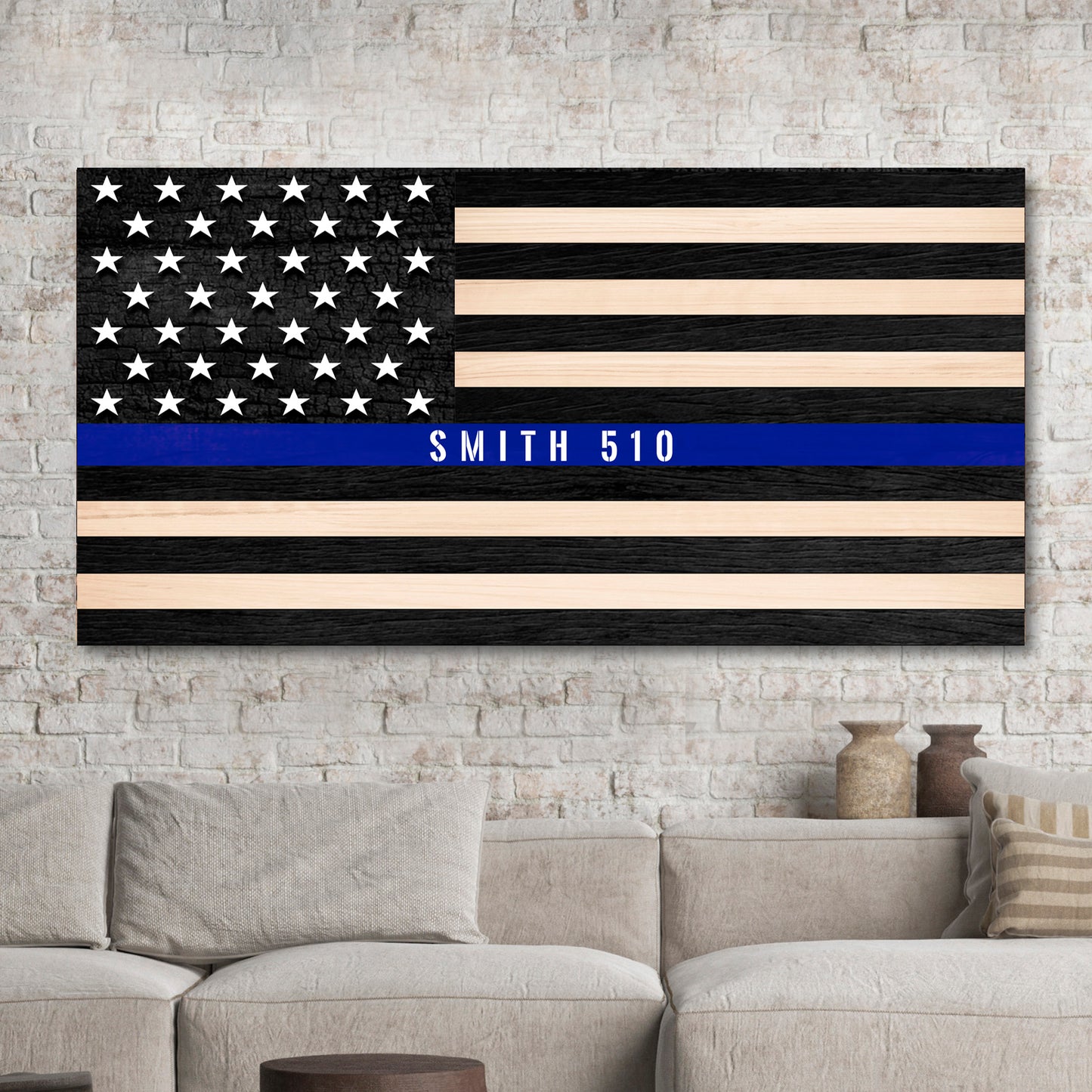 Police Officer Sign - Image by Tailored Canvases