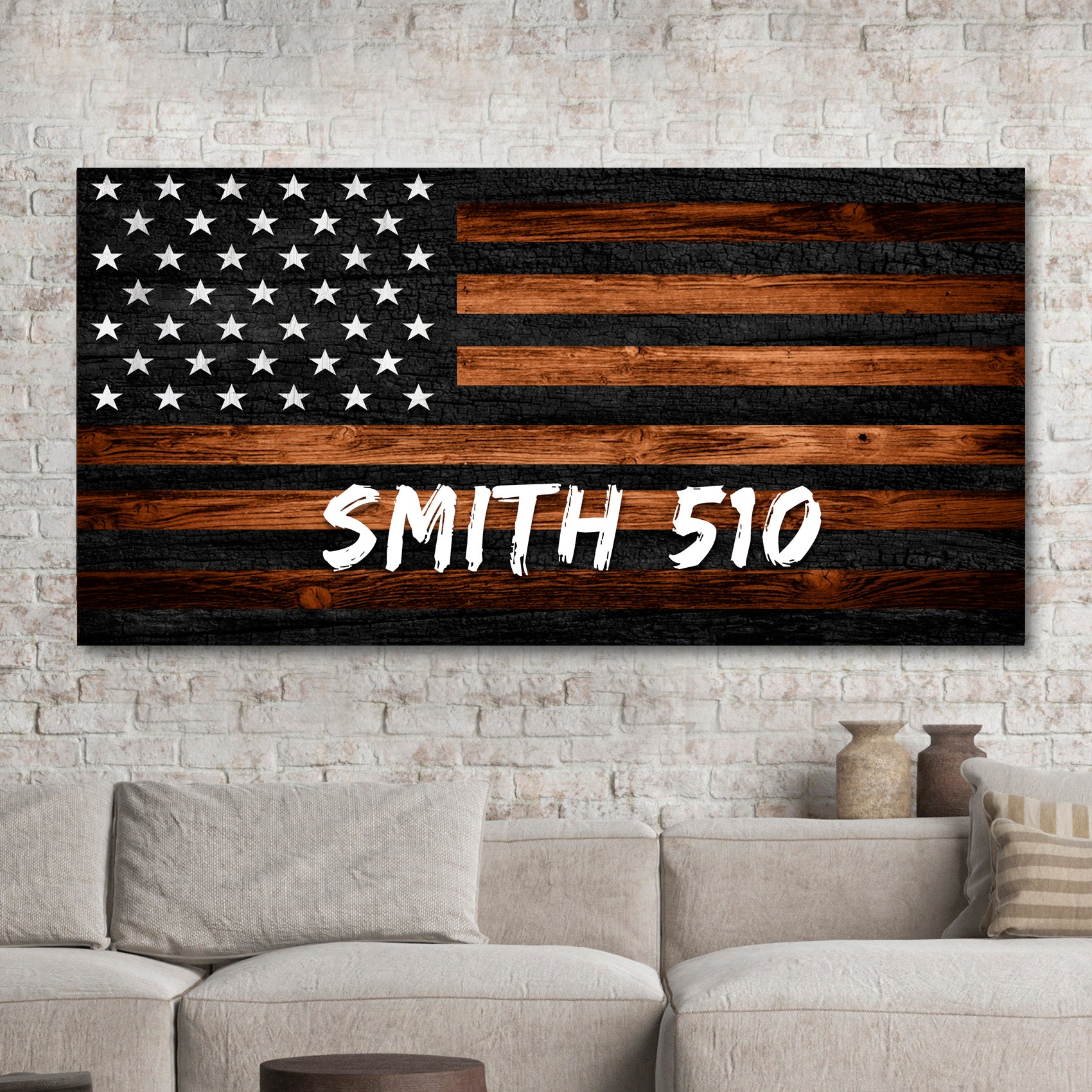 Police Officer Sign Style 1 - Image by Tailored Canvases