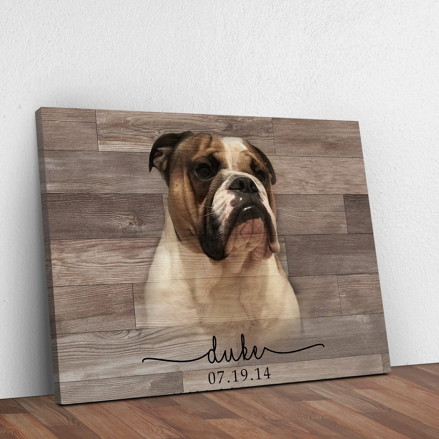 Colored Pet Memorial Sign Style 5 - Image by Tailored Canvases