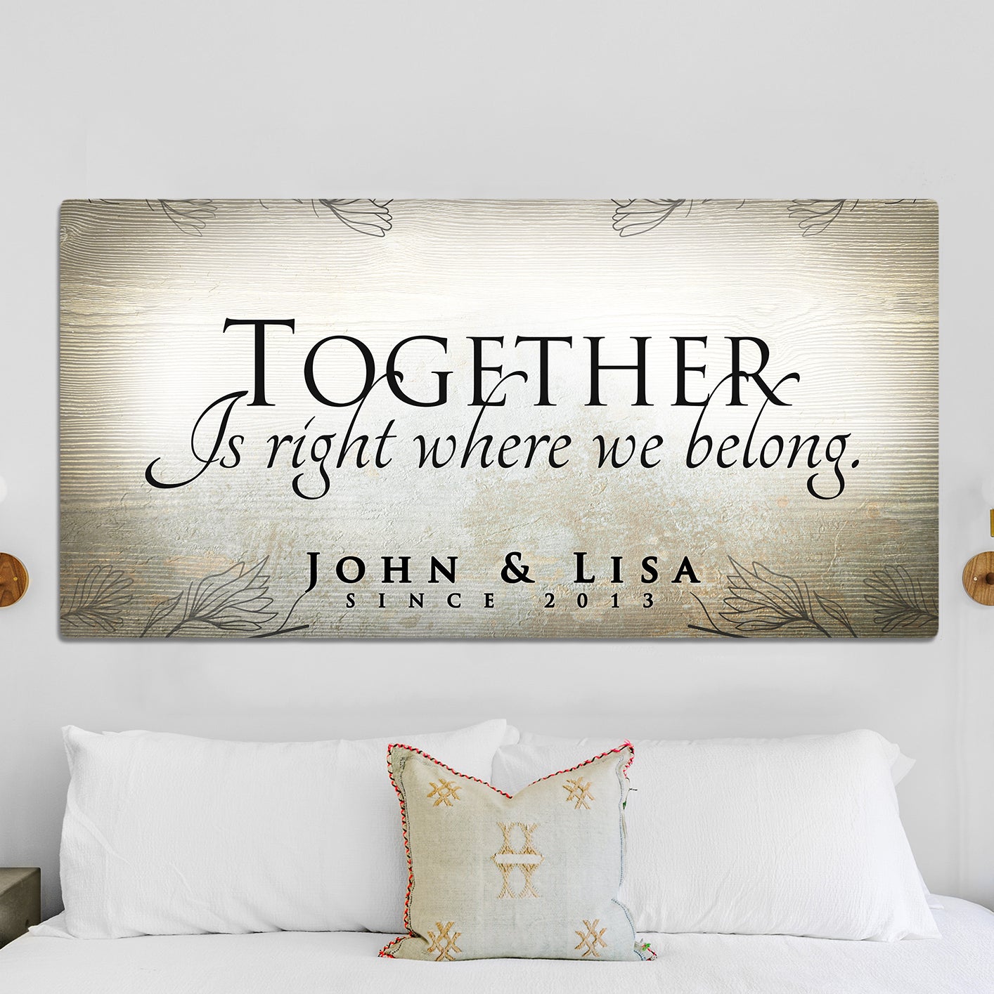 Together Sign Style 5 - Image by Tailored Canvases