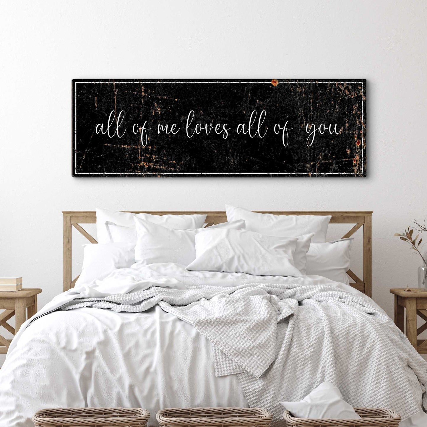 All of Me Loves All of You Canvas Wall Art  II Style 3 - Image by Tailored Canvases
