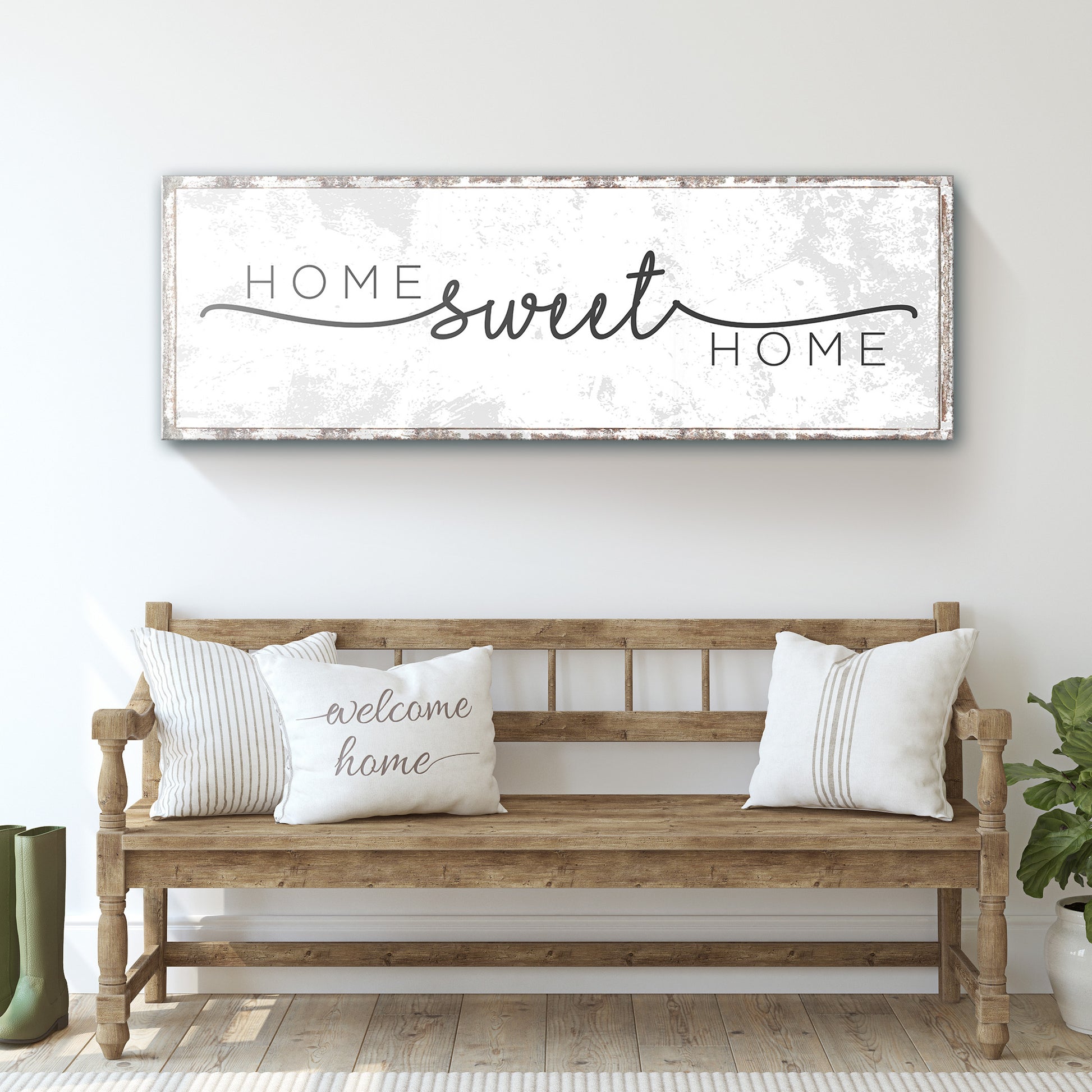 Home Sweet Home Sign II Style 1 - Image by Tailored Canvases