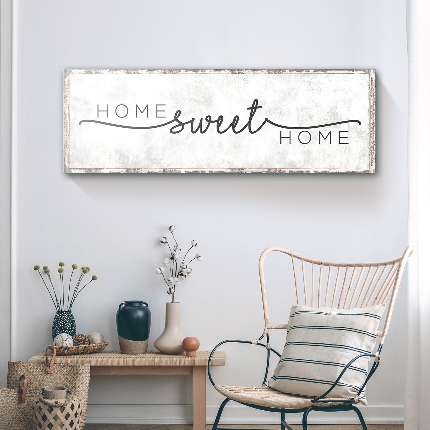 Home Sweet Home Sign II Style 3 - Image by Tailored Canvases